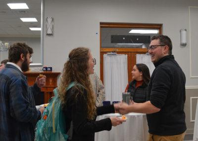 Keystone students connect with alumni for networking mixer